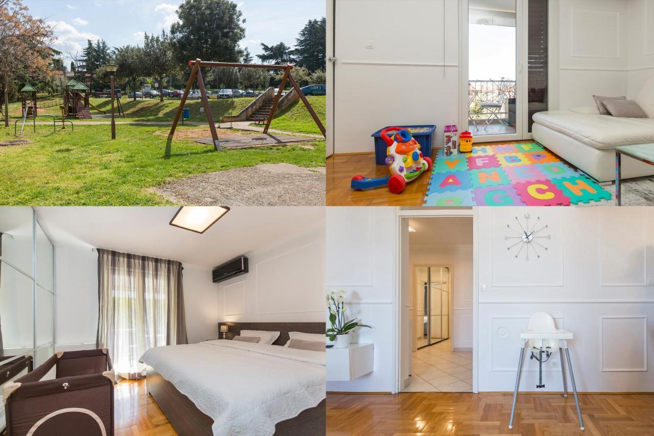 Apartment Parentium Poreč Buitenkant foto